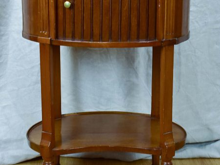 Antique French oval side table For Sale