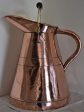 Antique French copper wine maker s pitcher Online now