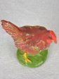 Miniature antique French rooster ornament 4¼  Supply