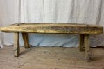 Primitive French coffee table - solid timber Hot on Sale