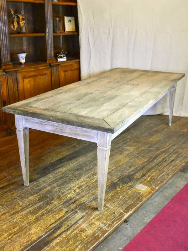 Large Louis XVI rectangular dining table 98½  x 39½  For Cheap