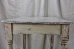 Antique French bistro table with grey patina For Cheap