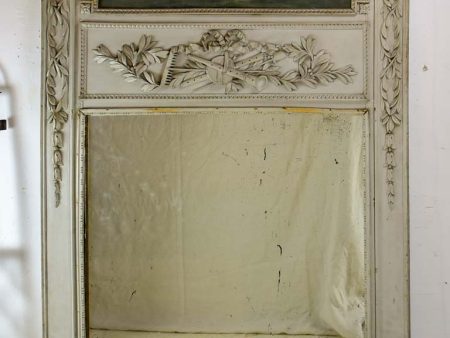 Large antique French trumeau mirror Fashion