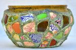 1920 s pot plant holder - mosaic 12¼  Online Sale