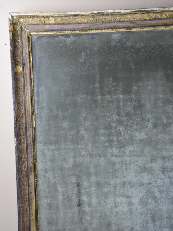 Antique French Empire mirror with heavily aged glass 32  x 43¾  Online now