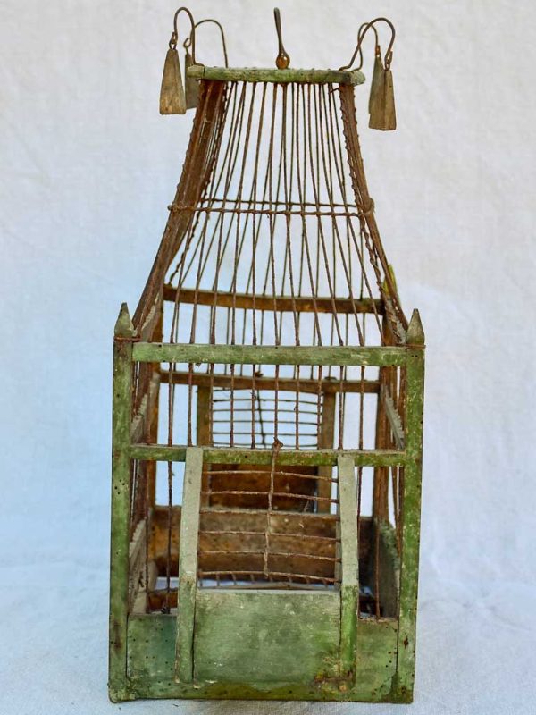 RESERVED MA Small antique French birdcage Cheap