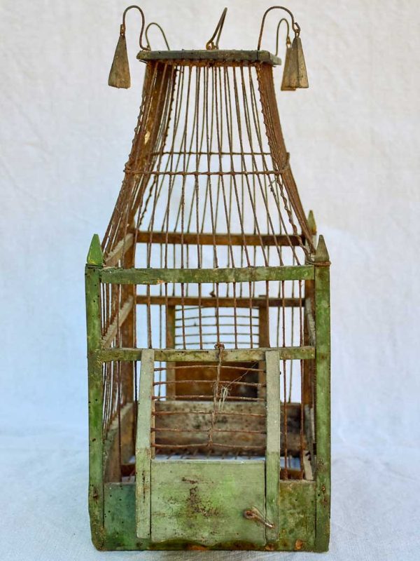 RESERVED MA Small antique French birdcage Cheap