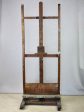 Late 19th   early 20th Century French easel - adjustable Fashion