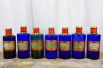 Rare collection of antique French apothecary jars - cobalt blue Online