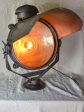 Restored French 1940 s SNCF train light projector - very large For Sale