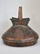 Nineteenth century French copper winemaker s funnel 13¾  Online