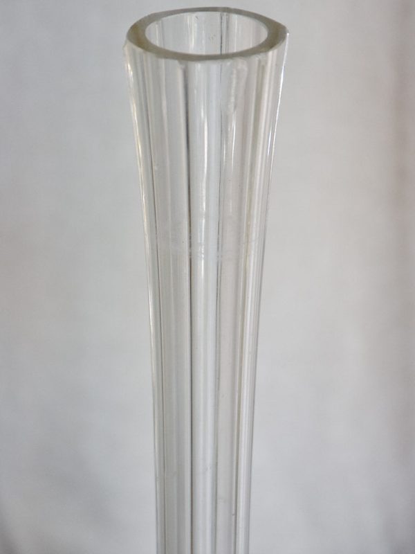 Three Tall Demi-Crystal Vases Online