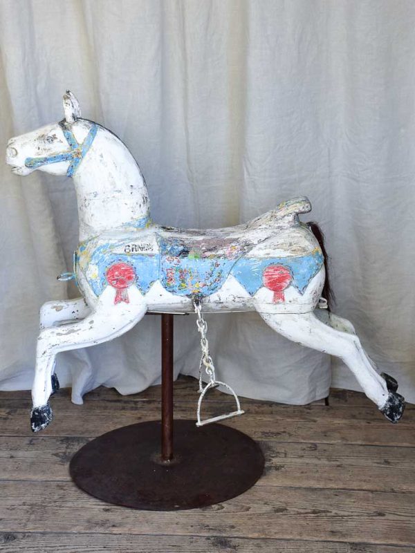 French Antique Merry-Go-Round Horse Fashion