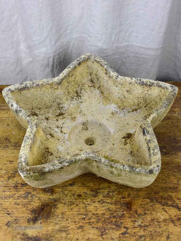 Five Mid century star shaped garden planters For Discount