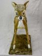 Mid century garden sculpture of Bambi 25¼  Sale