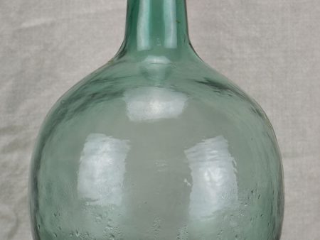 Small antique French demijohn bottle For Cheap