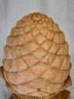 Vintage French pinecone finial - terracotta Hot on Sale