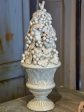 Large antique Italian porcelain grape ornament Online Sale