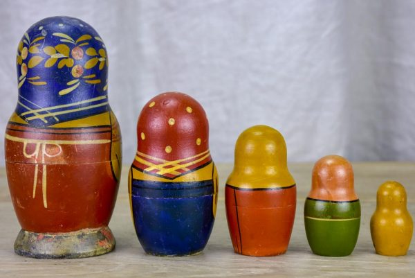 Early 20th Century Russian Babooshka - Russian dolls Discount