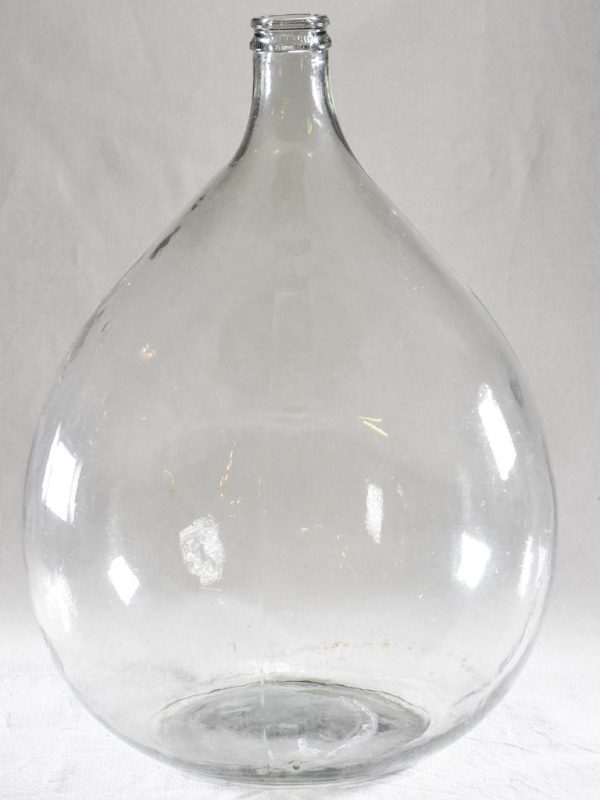 Large Italian glass demijohn - Ambrosio 22  Sale