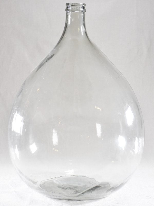 Large Italian glass demijohn - Ambrosio 22  Sale