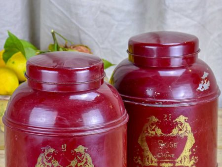 Antique French tea caddy from a French hotel Sale