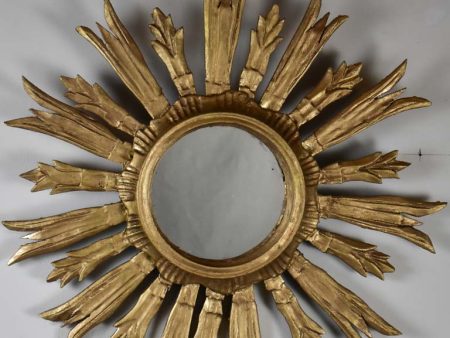 Late 19th Century French sunburst mirror 19  Online Sale