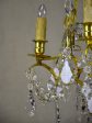 A small antique French crystal chandelier - 6 lights Cheap