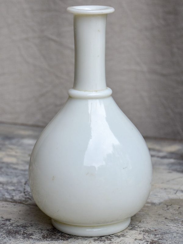 Antique French milk glass vase Cheap