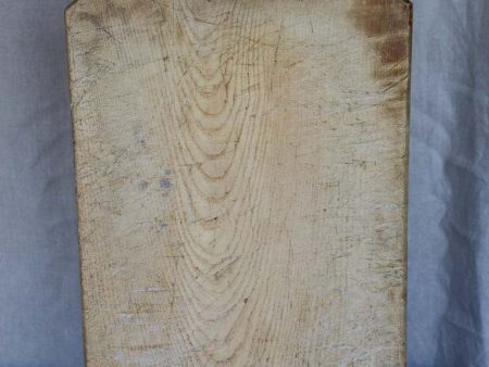 Antique French cutting board with dog ear shoulders 21¾  Online