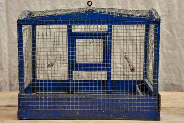 Blue French birdcage from the 1930 s Online Sale