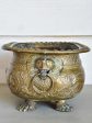 Napoleon III jardiniere with lion s head and claw feet Fashion