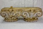 Antique salvaged column capital - double Discount