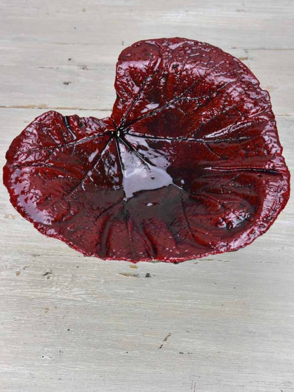 Artisan made leaf bowl For Cheap