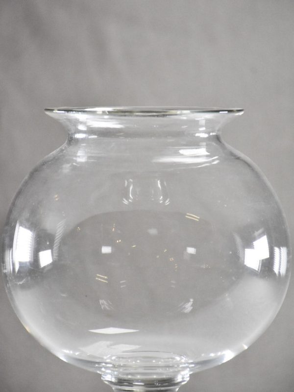 Antique French blown glass sangsue with lip 11¾  Hot on Sale