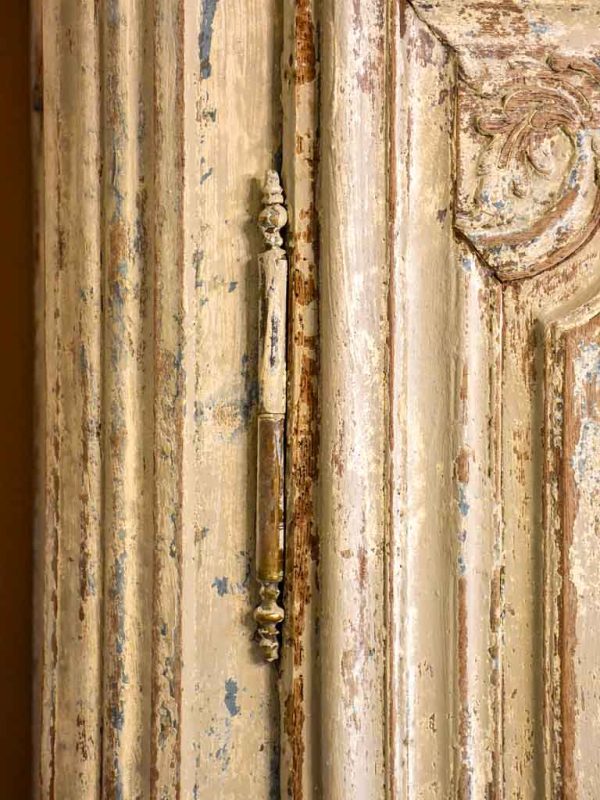 18th Century French armoire with patina finish Discount