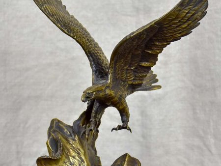 19th Century French bronze sculpture of an eagle Supply