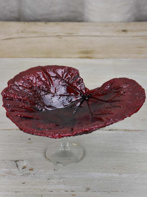 Artisan made leaf bowl For Cheap