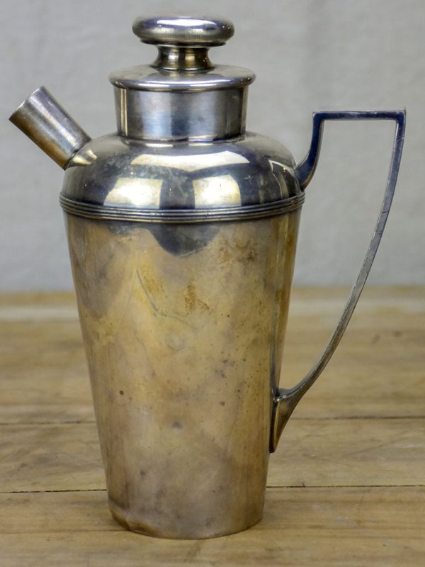 Early 20th Century silver plate English cocktail shaker Discount