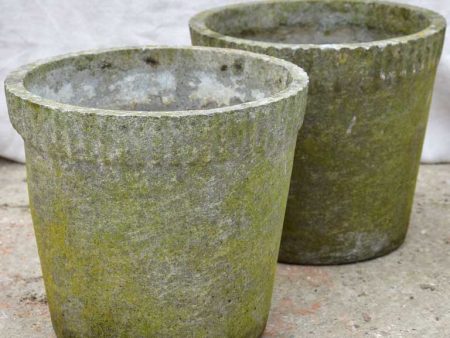 Pair of Willy Guhl tapered flower pots Online