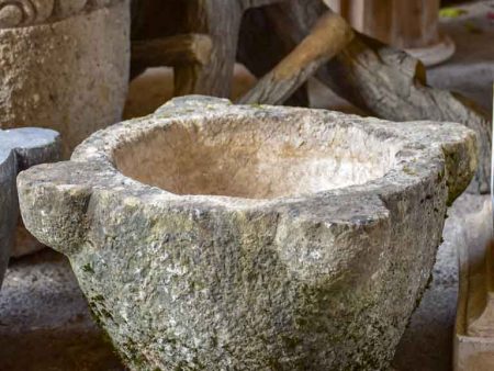 Very large granite pharmacy mortar from Saint-Remy-de-Provence Online now