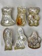 Collection of mid century chocolate molds - various shapes and animals Online Hot Sale