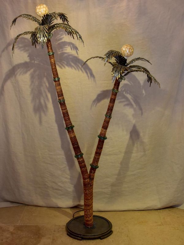 Vintage floor lamp - palm tree Fashion