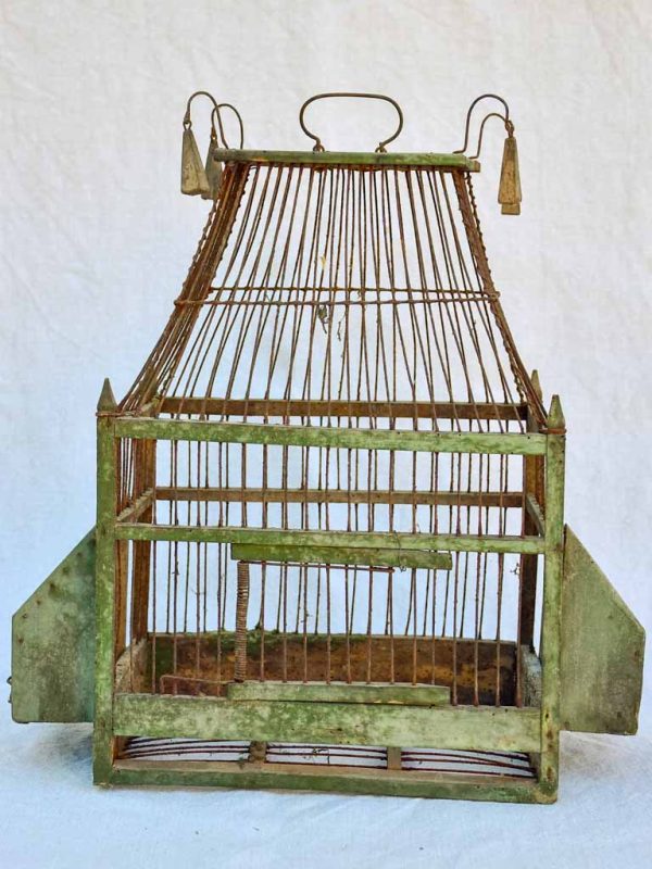 RESERVED MA Small antique French birdcage Cheap