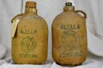 Two 19th Century Spanish wine bottles in jute Supply