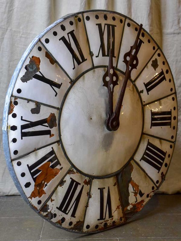 Very large antique French clock from a church Supply