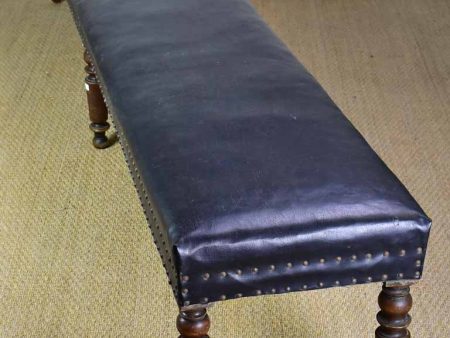 Long Napoleon III French bench seat from a bistro 110¼  Fashion