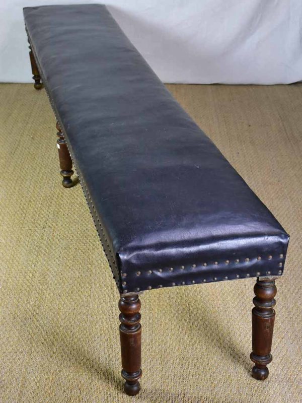 Long Napoleon III French bench seat from a bistro 110¼  Fashion