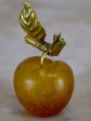 Original mid-Century Daum glass ornament of an apple Online