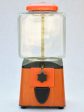 Mid-century French gumball dispenser - orange on Sale